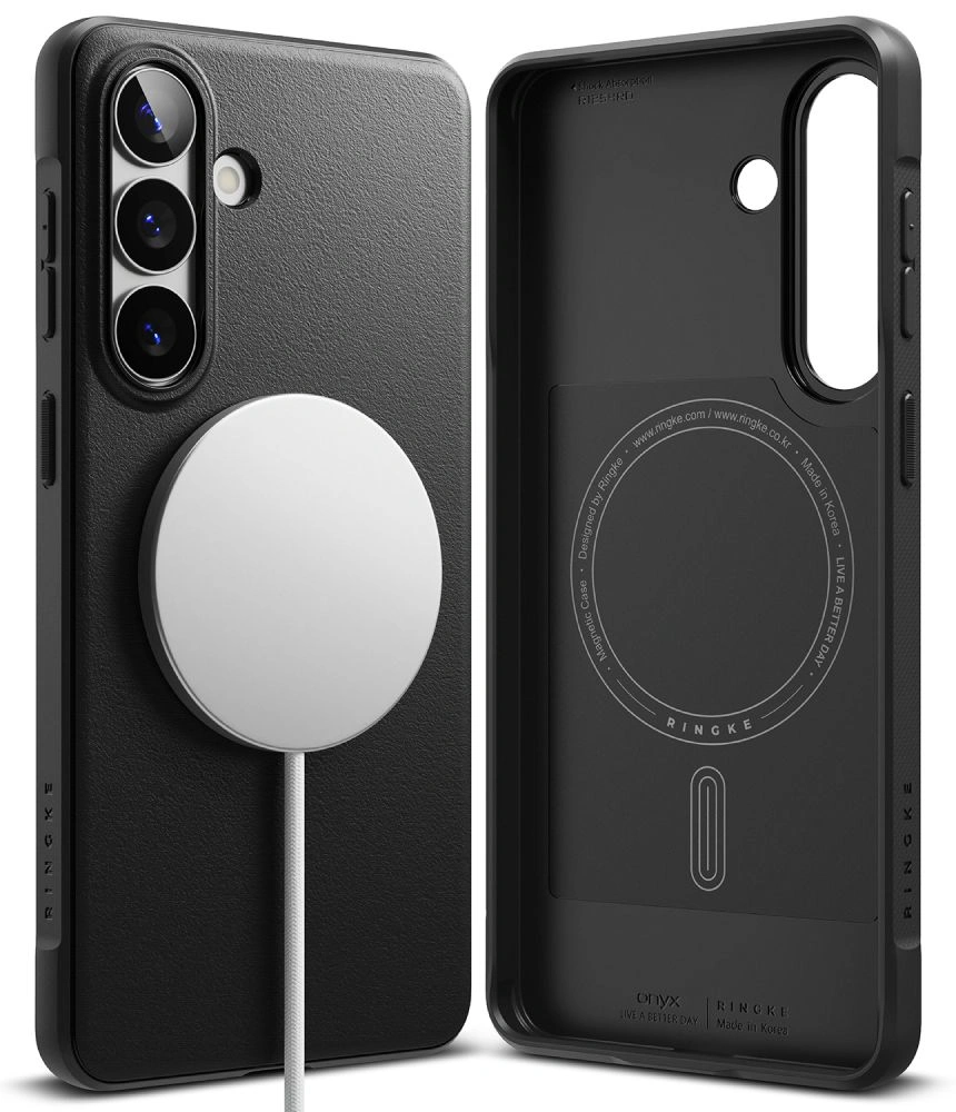 Kryt Ringke Onyx Magnetic MagSafe Samsung Galaxy S26+ Plus Black