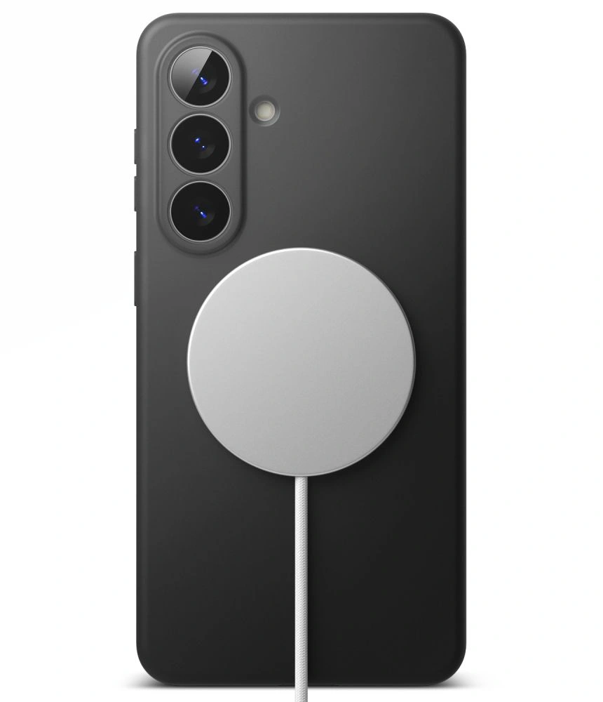 Kryt Ringke Silicone Magnetic MagSafe Samsung Galaxy S26+ Plus Black