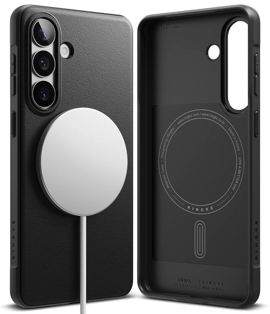 Kryt Ringke Onyx Magnetic MagSafe Samsung Galaxy S26 Black