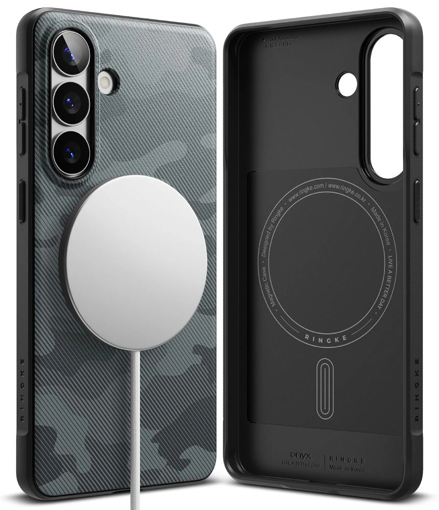 Kryt Ringke Onyx Magnetic MagSafe Samsung Galaxy S26 Camo Black
