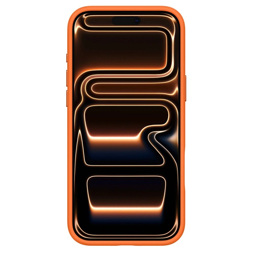 Kryt Spigen Silicone Fit Mag MagSafe Apple iPhone 17 Pro Max Cosmic Orange