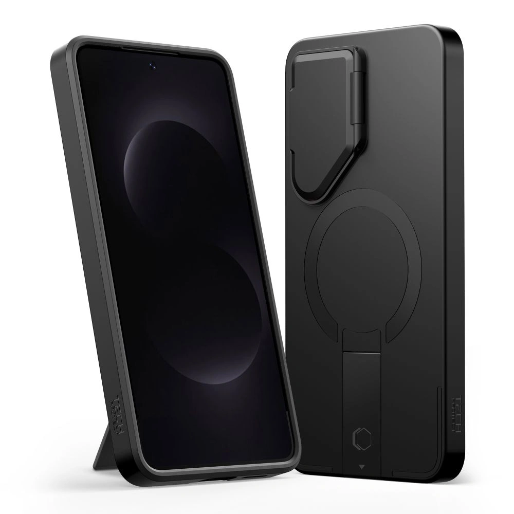 Kryt Tech-Protect Kevlar Aura MagSafe Samsung Galaxy S26 Black/orange