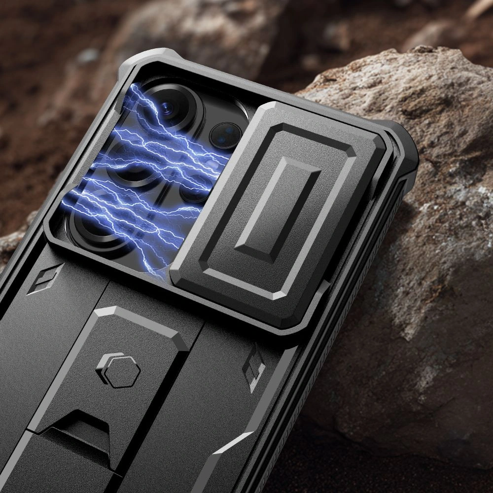 Kryt Tech-Protect Kevlar Cam+ Samsung Galaxy S26 Ultra Black [2 PACK]