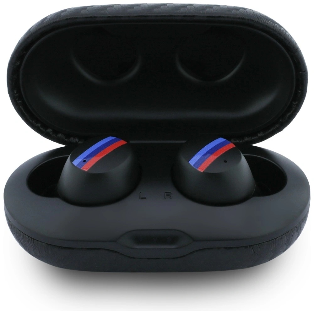 Sluchátka BMW Wireless in-ear Bluetooth TWS  Carbon Metal Logo ENC black