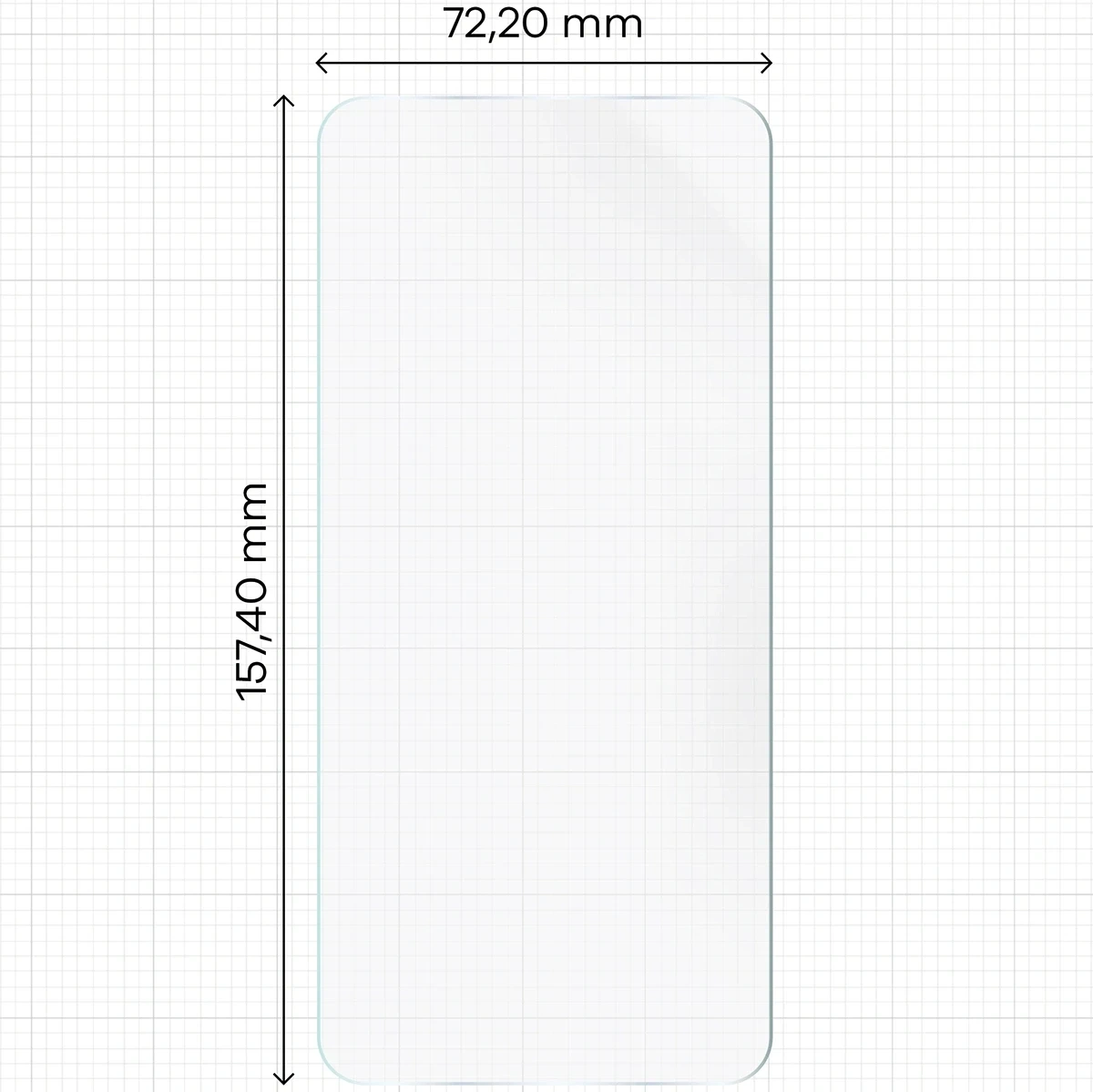 Ochranné sklo Bizon Glass Hydrogel Front Motorola Signature