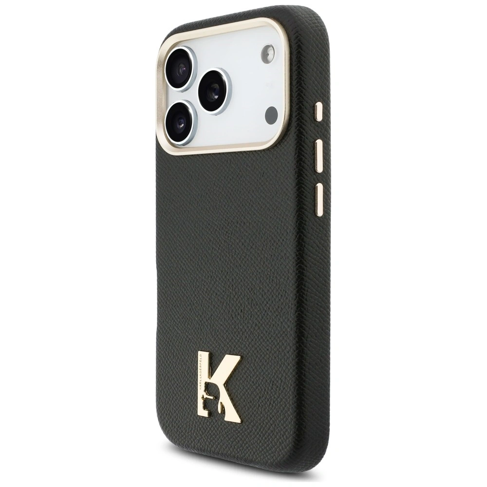 Kryt Karl Lagerfeld Karl Head Logo MagSafe Apple iPhone 17 Pro black