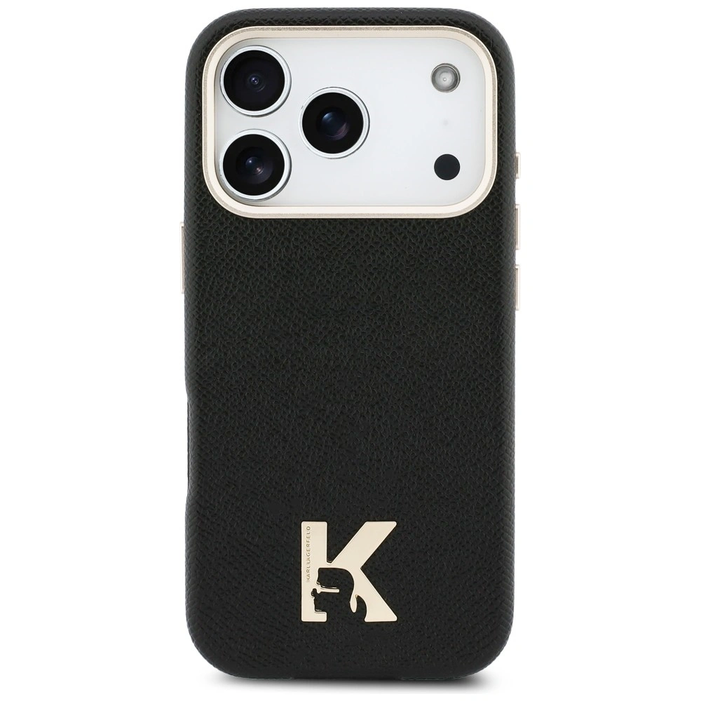 Kryt Karl Lagerfeld Karl Head Logo MagSafe Apple iPhone 17 Pro black
