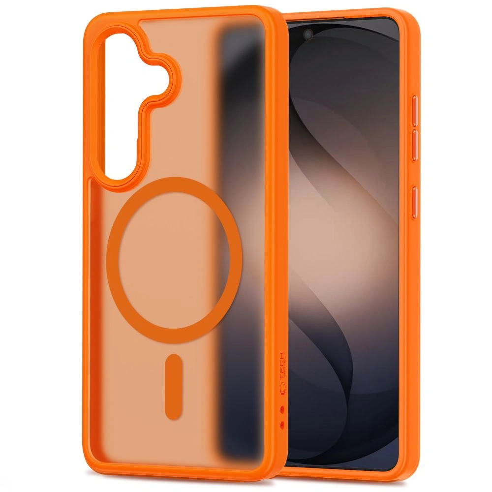 Kryt Tech-Protect Magmat MagSafe Samsung Galaxy S26 Matte Orange