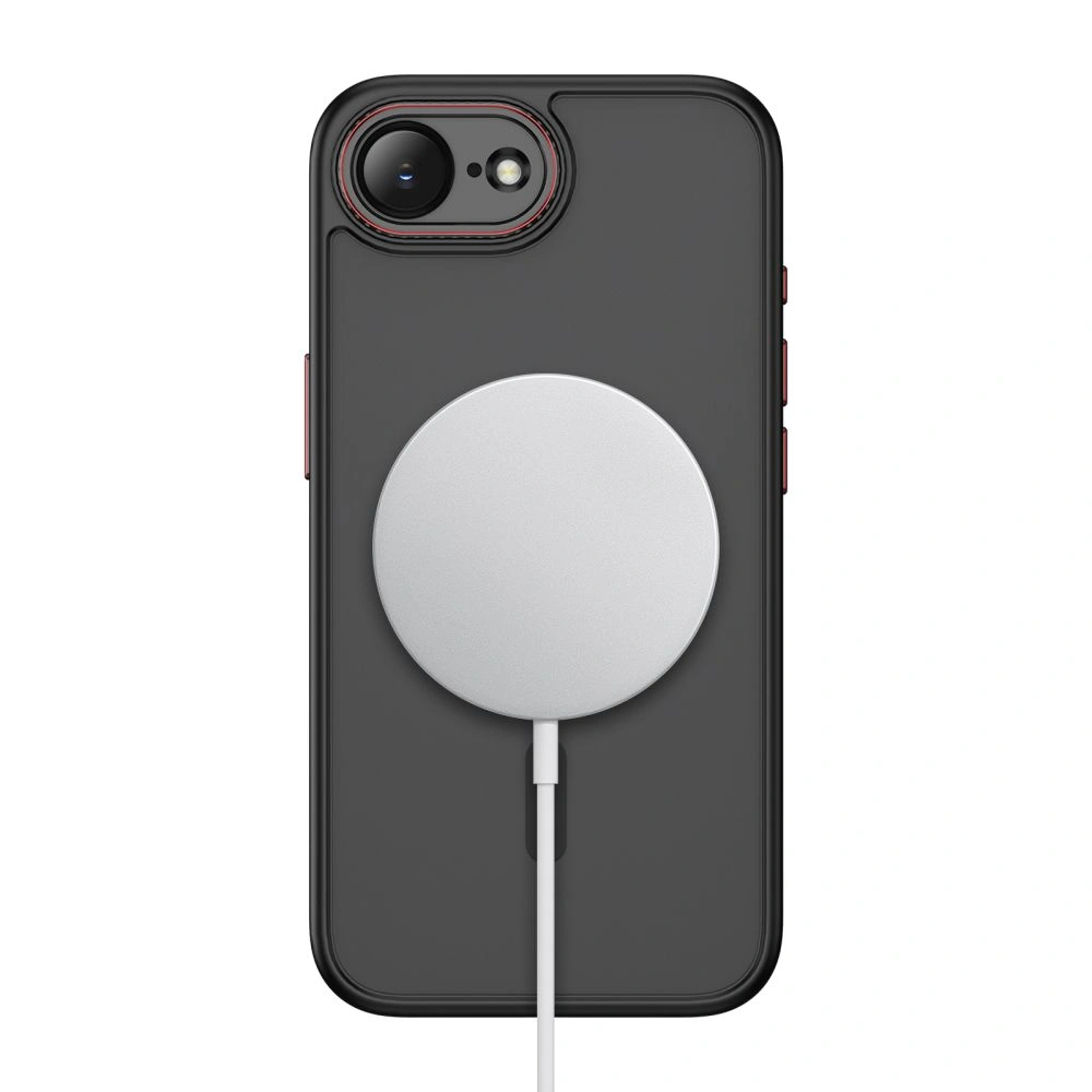 Kryt Tech-Protect MagCam MagSafe Apple iPhone 17e / 16e Black/red