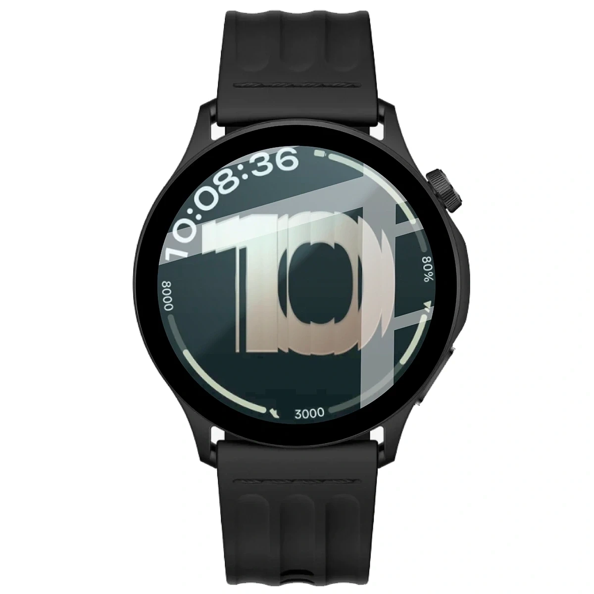 Ochranné sklo Bizon Glass Watch Edge Hybrid OnePlus Watch Lite 45 mm black