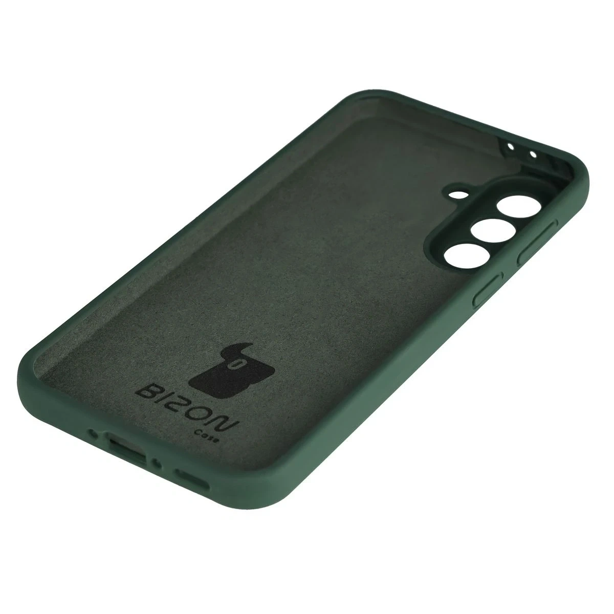 Kryt Bizon Soft Case Samsung Galaxy A37 5G dark green
