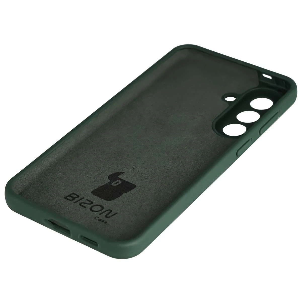 Kryt Bizon Soft Case Samsung Galaxy A57 5G dark green