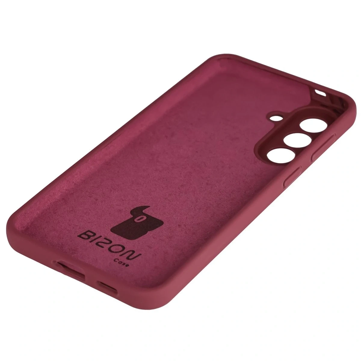 Kryt Bizon Soft Case Samsung Galaxy A57 5G dark purple