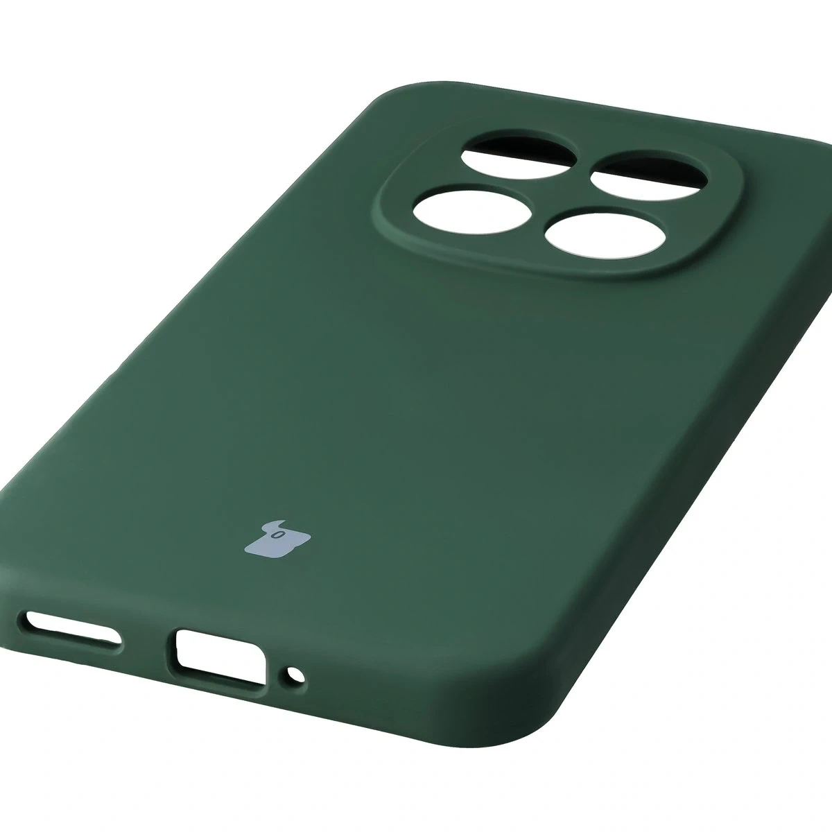 Kryt Bizon Soft Case Xiaomi Redmi Note 15 Pro 5G dark green