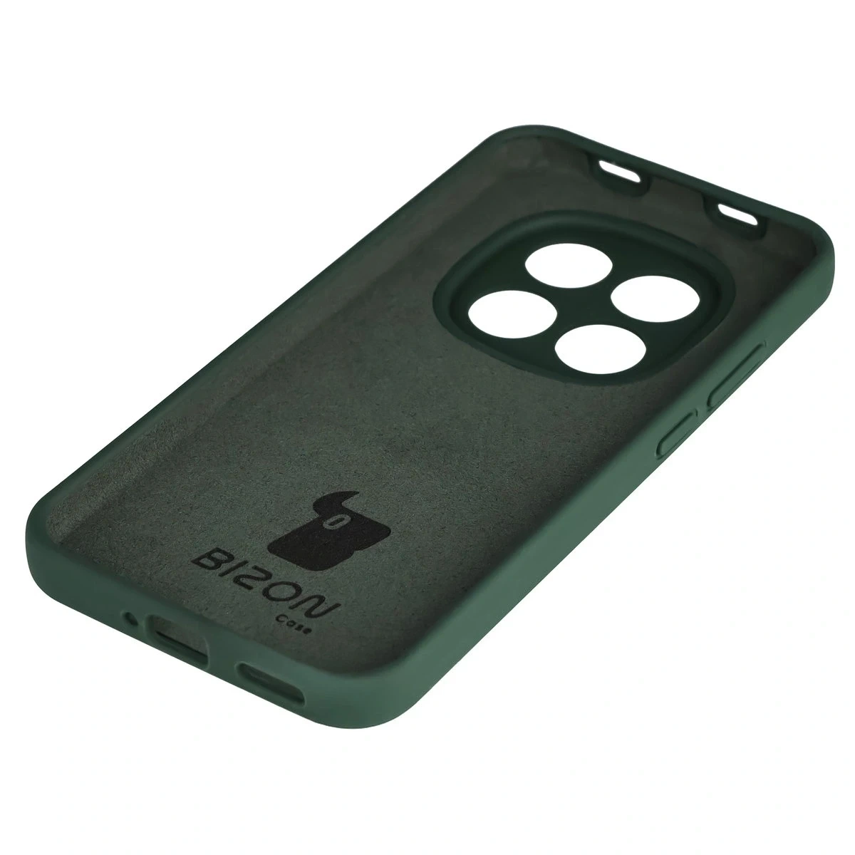 Kryt Bizon Soft Case Xiaomi Redmi Note 15 Pro 5G dark green