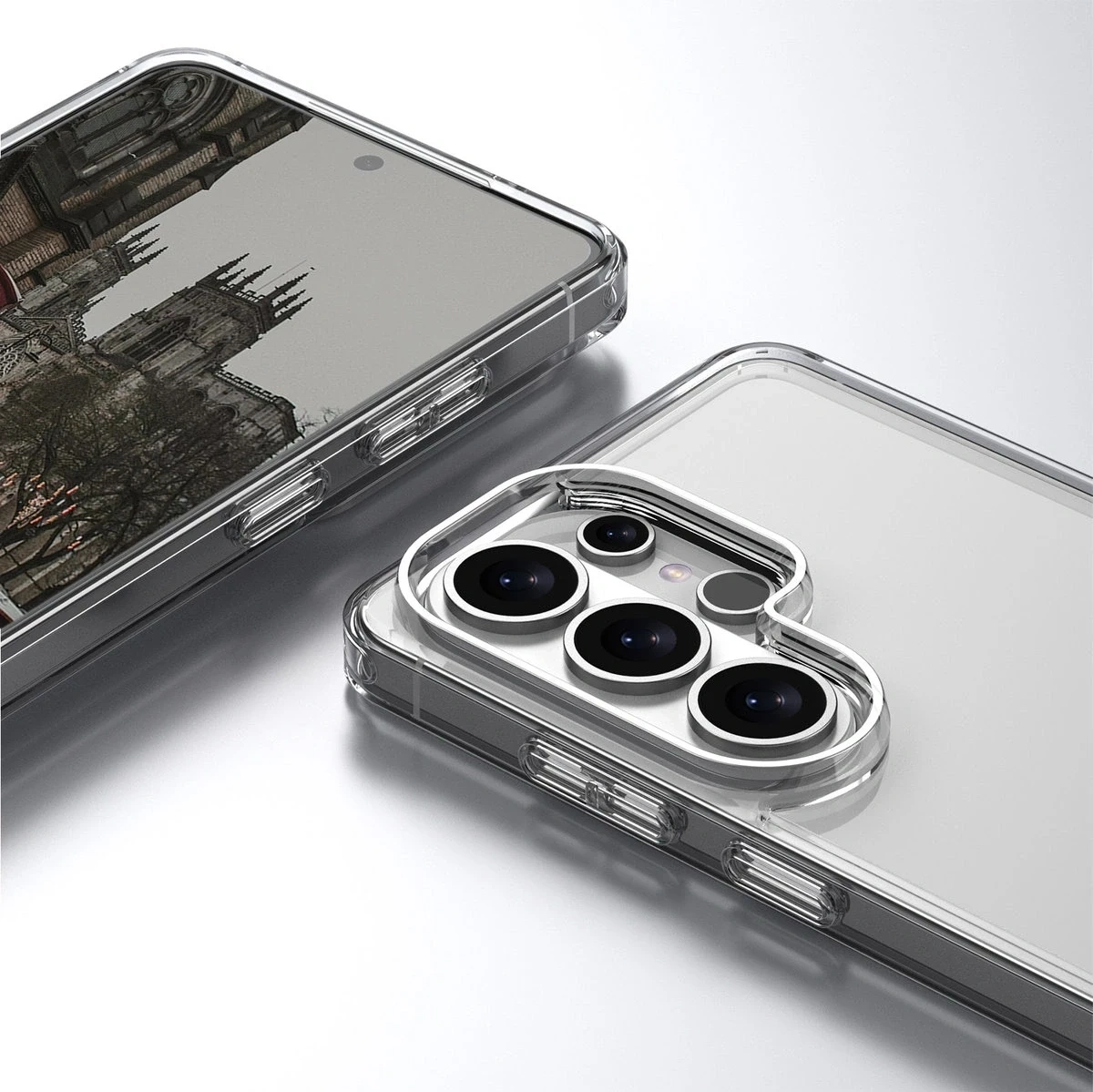 Kryt Bizon Case Halo Samsung Galaxy S26 Ultra transparent