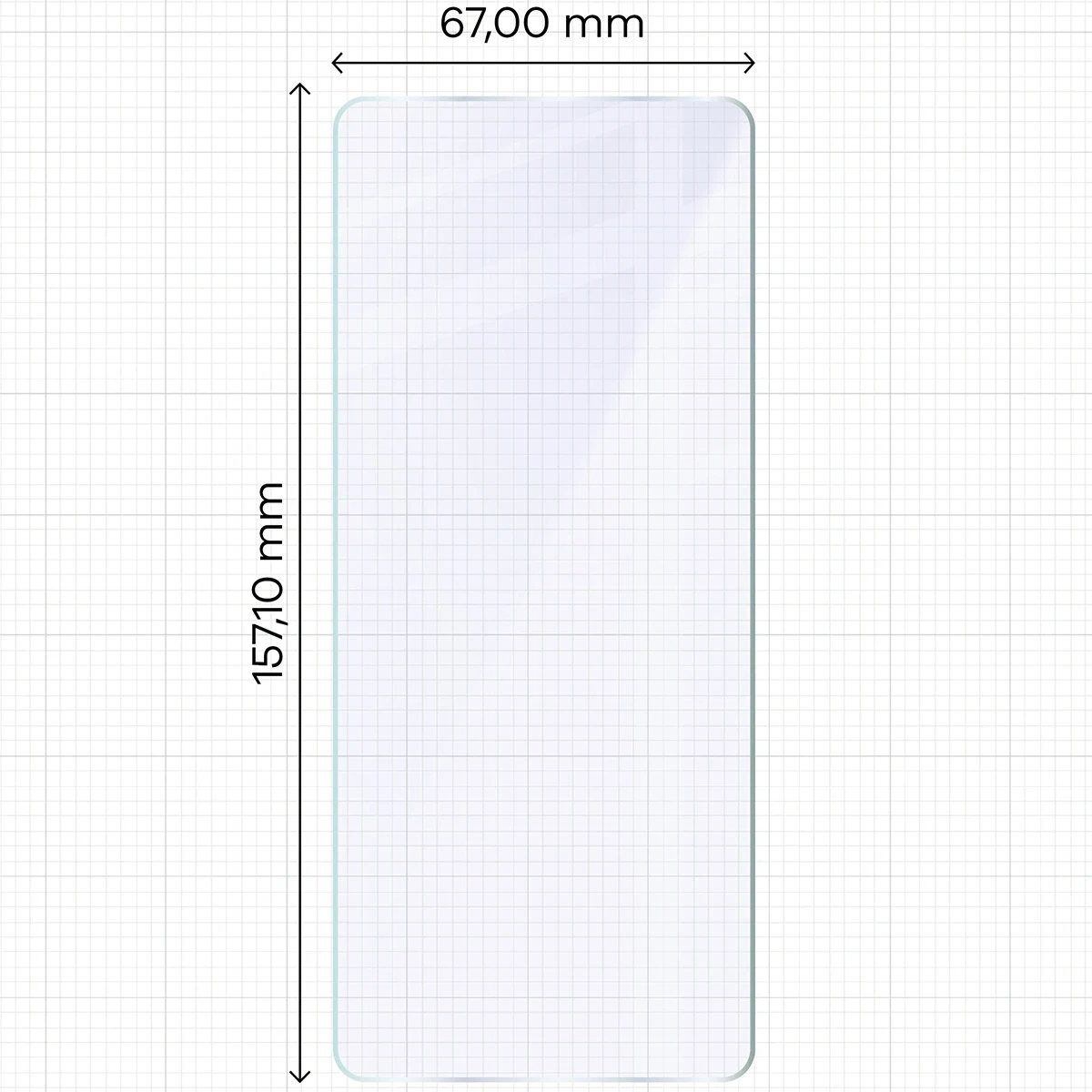 Ochranné sklo Bizon Glass Mule Duo Xiaomi POCO M8 5G [2 PACK]