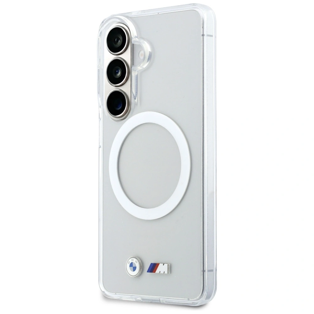 Kryt BMW IML Shockproof Metal Logo MagSafe Samsung Galaxy S26 clear