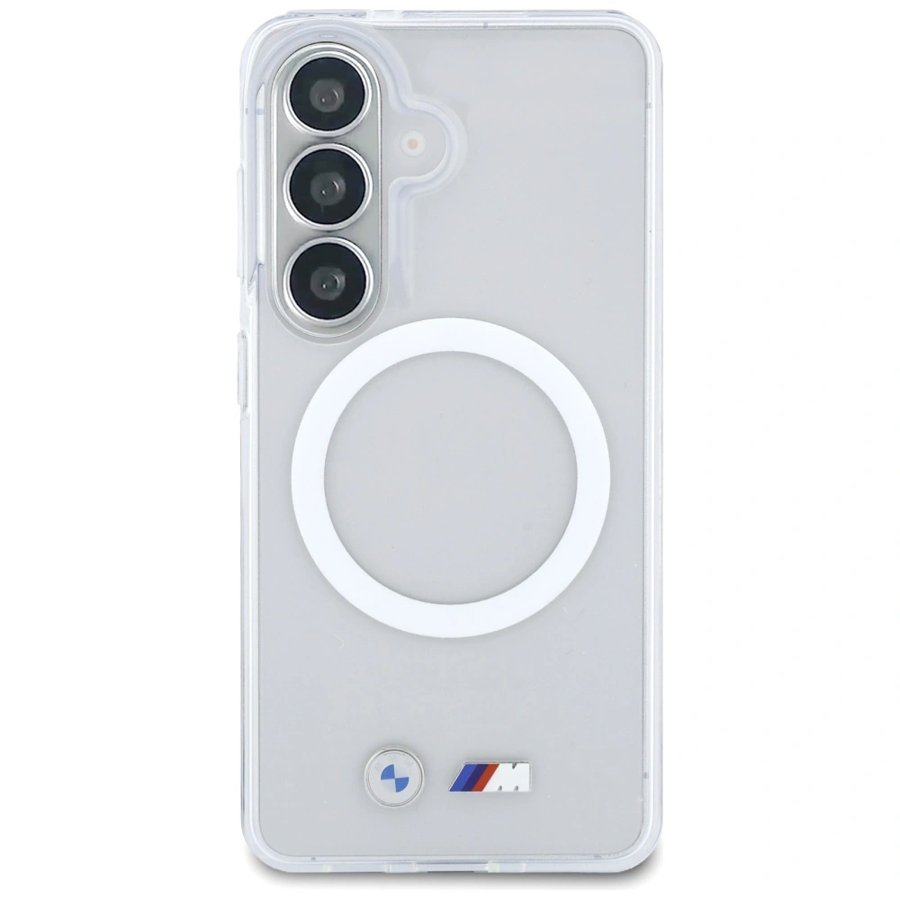 Kryt BMW IML Shockproof Metal Logo MagSafe Samsung Galaxy S26 clear
