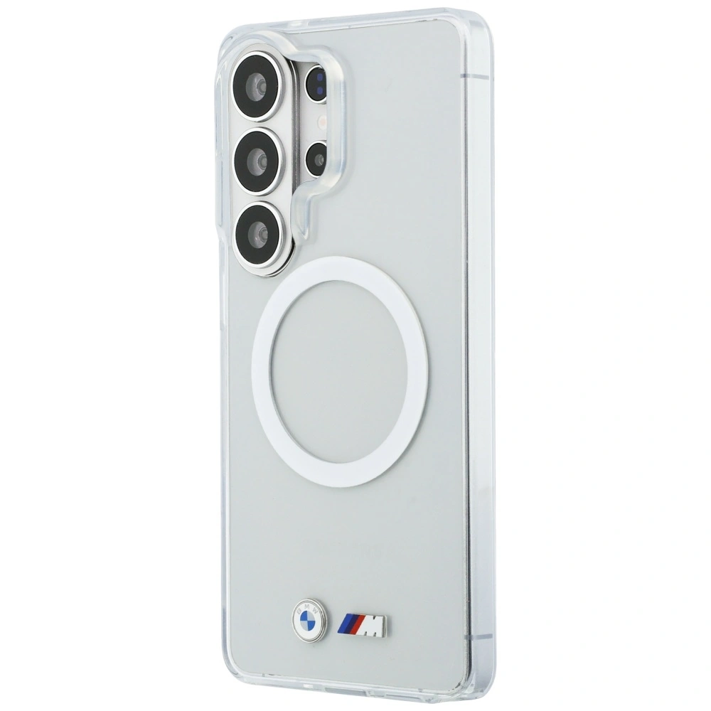 Kryt BMW IML Shockproof Metal Logo MagSafe Samsung Galaxy S26 Ultra clear