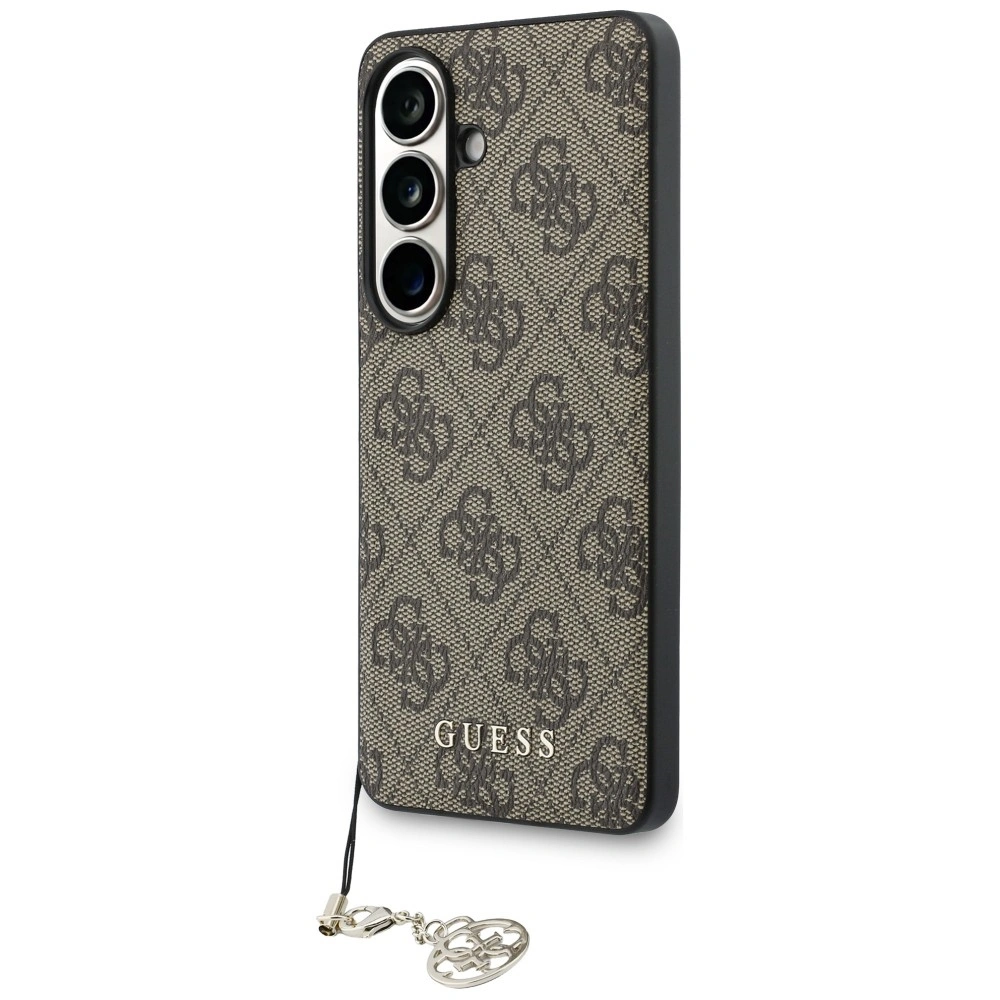 Kryt Guess 4G Classic Logo Charm MagSafe Samsung Galaxy S26 brown