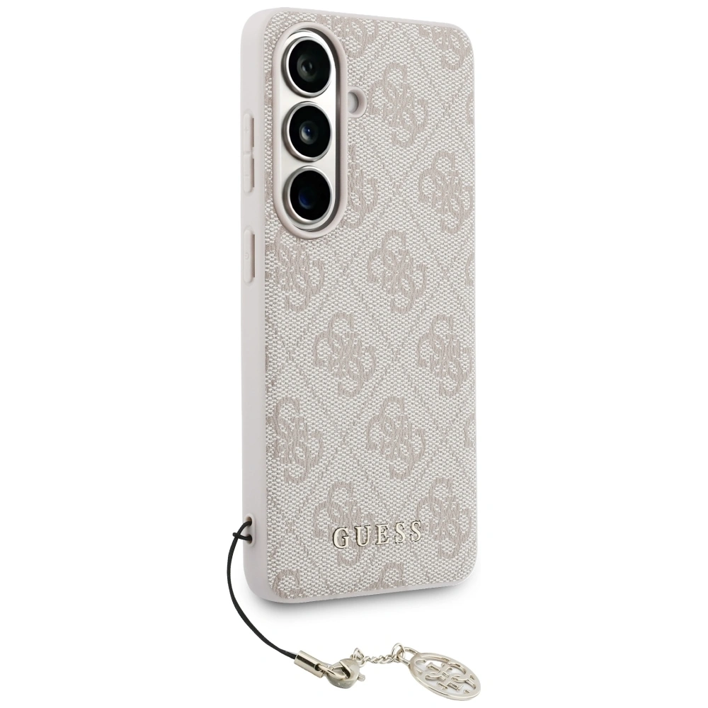 Kryt Guess 4G Classic Logo Charm MagSafe Samsung Galaxy S26 pink