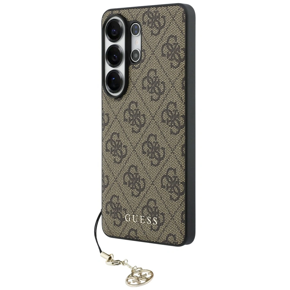 Kryt Guess 4G Classic Logo Charm MagSafe Samsung Galaxy S26 Ultra brown