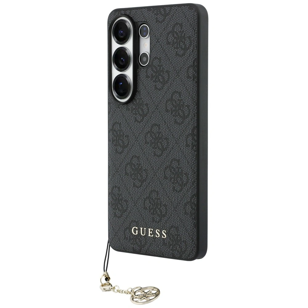 Kryt Guess 4G Classic Logo Charm MagSafe Samsung Galaxy S26 Ultra grey