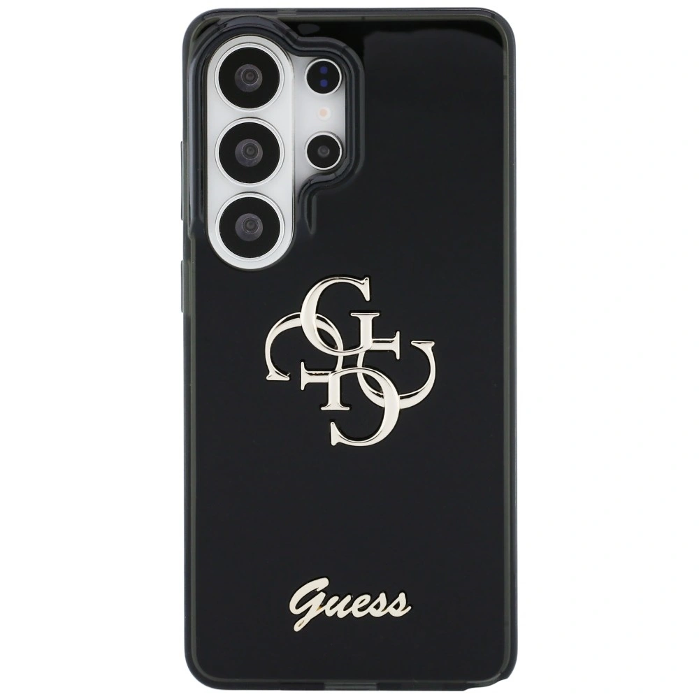 Kryt Guess IML Big Metal 4G Script Samsung Galaxy S26 Ultra black