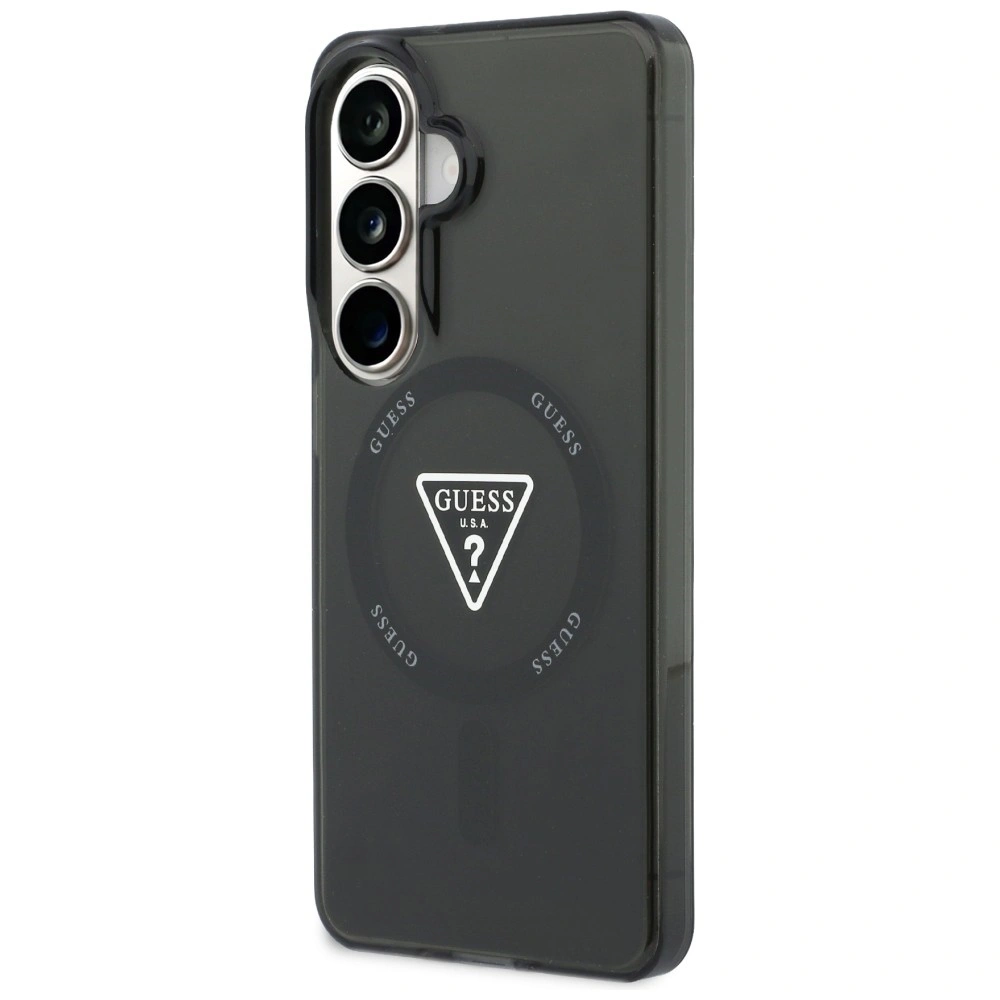 Kryt Guess IML Gradient Triangle MagSafe Samsung Galaxy S26 black