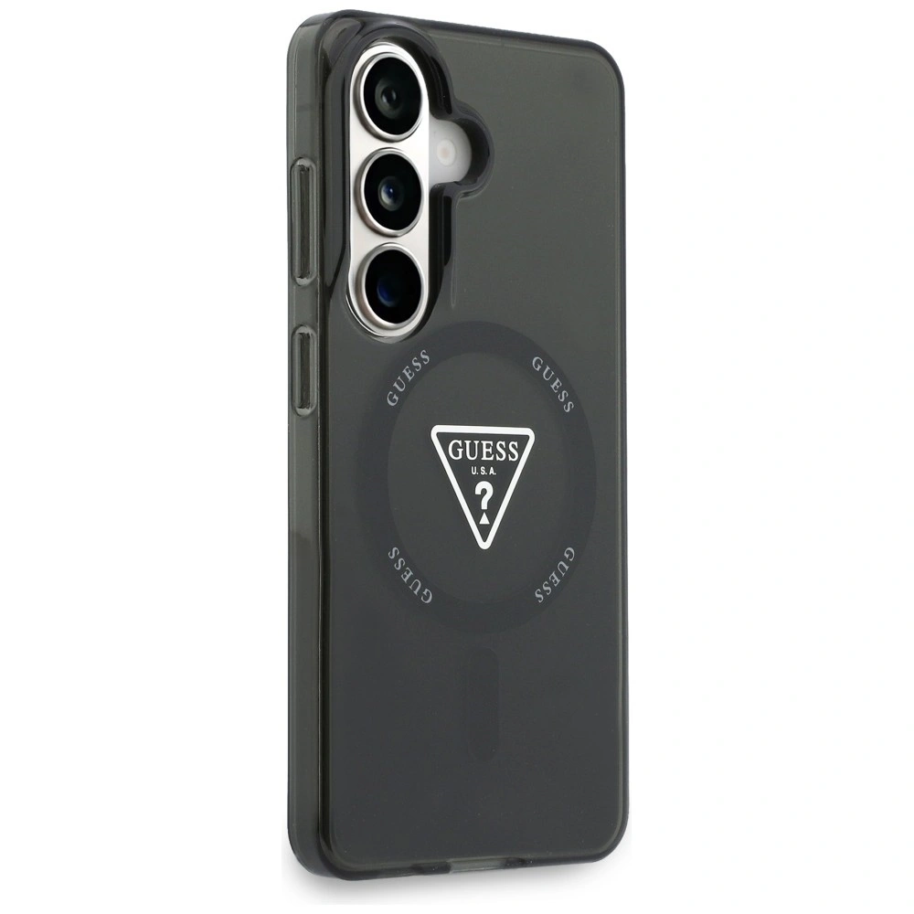 Kryt Guess IML Gradient Triangle MagSafe Samsung Galaxy S26 black