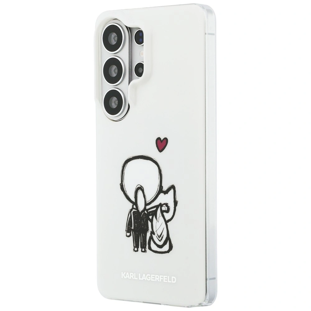 Kryt Karl Lagerfeld IML Karl&Choupette MagSafe Samsung Galaxy S26 Ultra clear