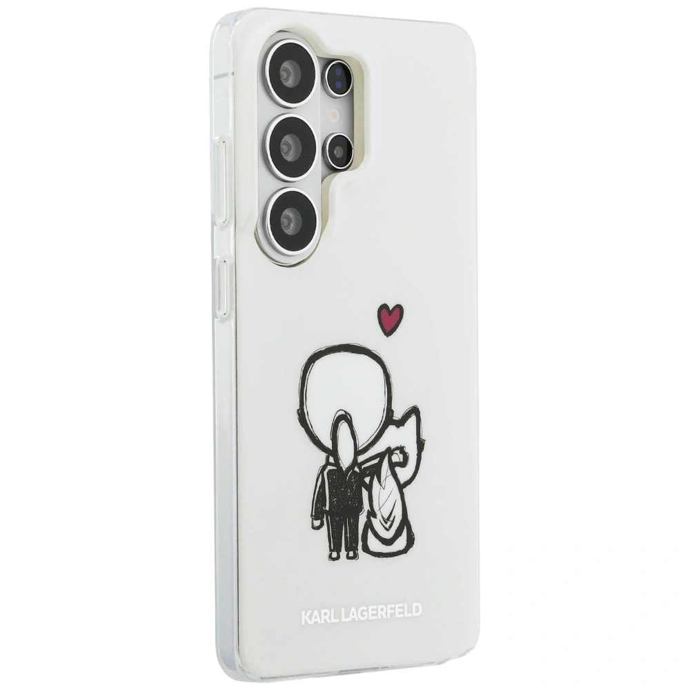 Kryt Karl Lagerfeld IML Karl&Choupette MagSafe Samsung Galaxy S26 Ultra clear
