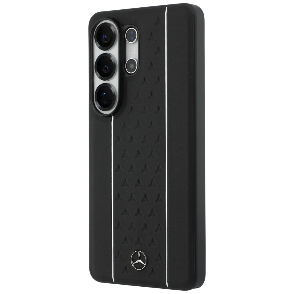 Kryt Mercedes Laurel Leaves Vertical Stripes MagSafe Samsung Galaxy S26 Ultra black and white