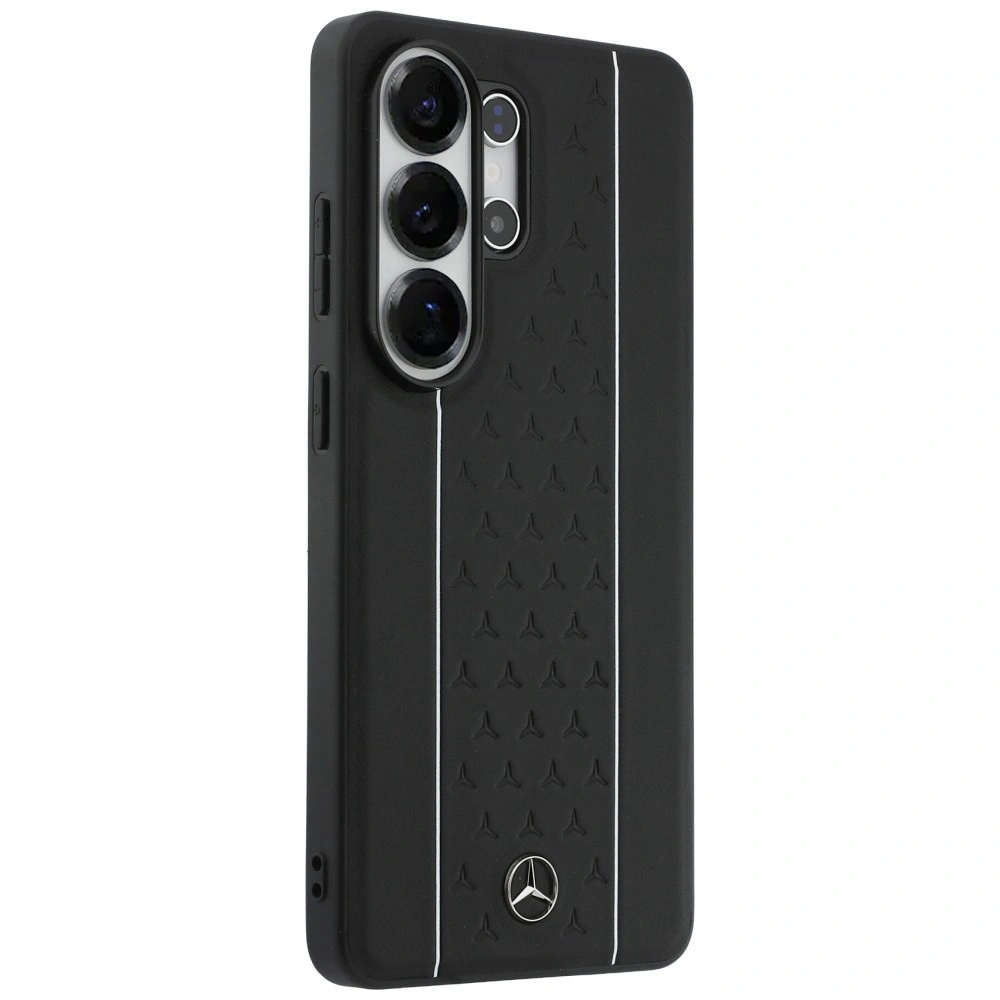 Kryt Mercedes Laurel Leaves Vertical Stripes MagSafe Samsung Galaxy S26 Ultra black and white