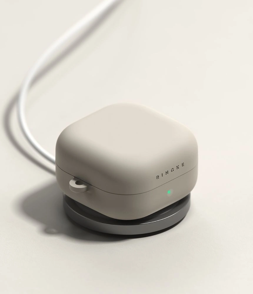 Kryt Ringke Silicone Samsung Galaxy Buds 4 / 4 Pro Stone