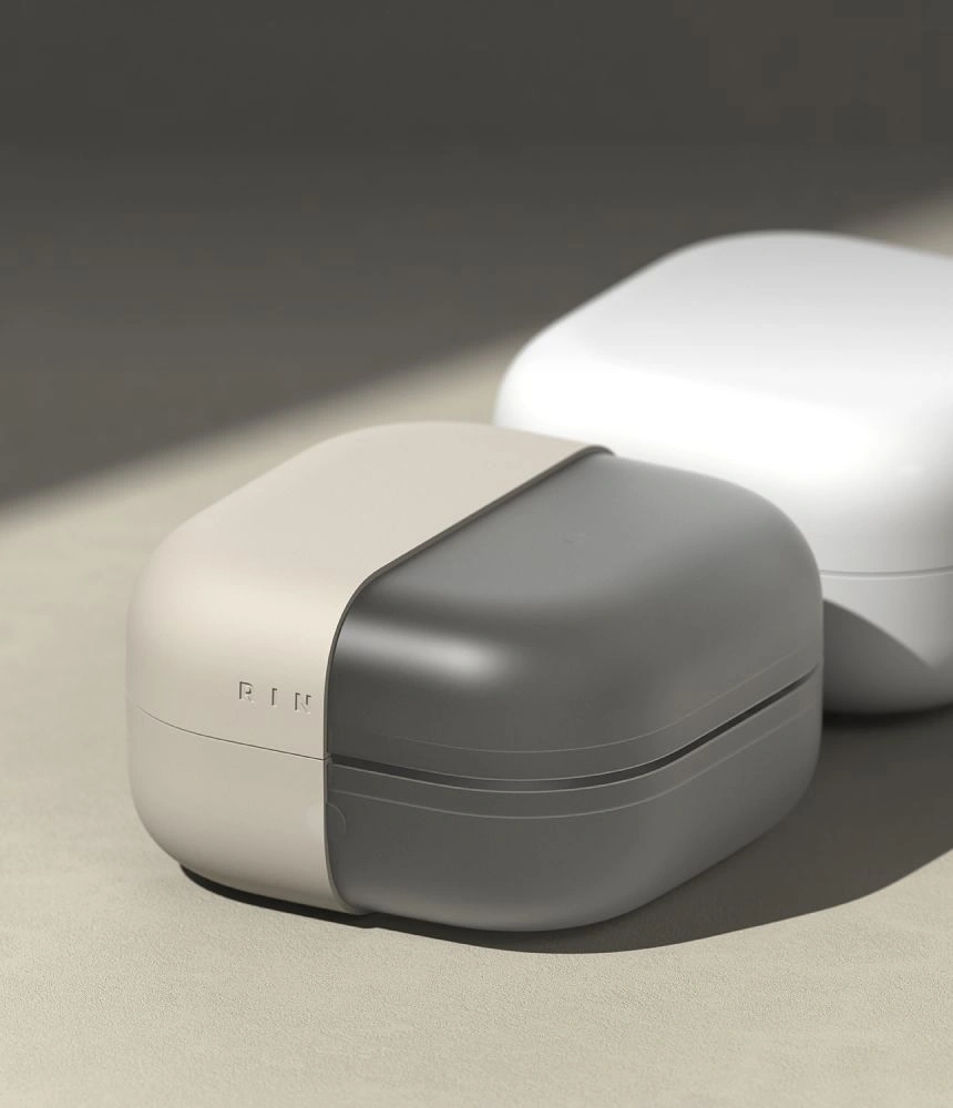 Kryt Ringke Silicone Samsung Galaxy Buds 4 / 4 Pro Stone