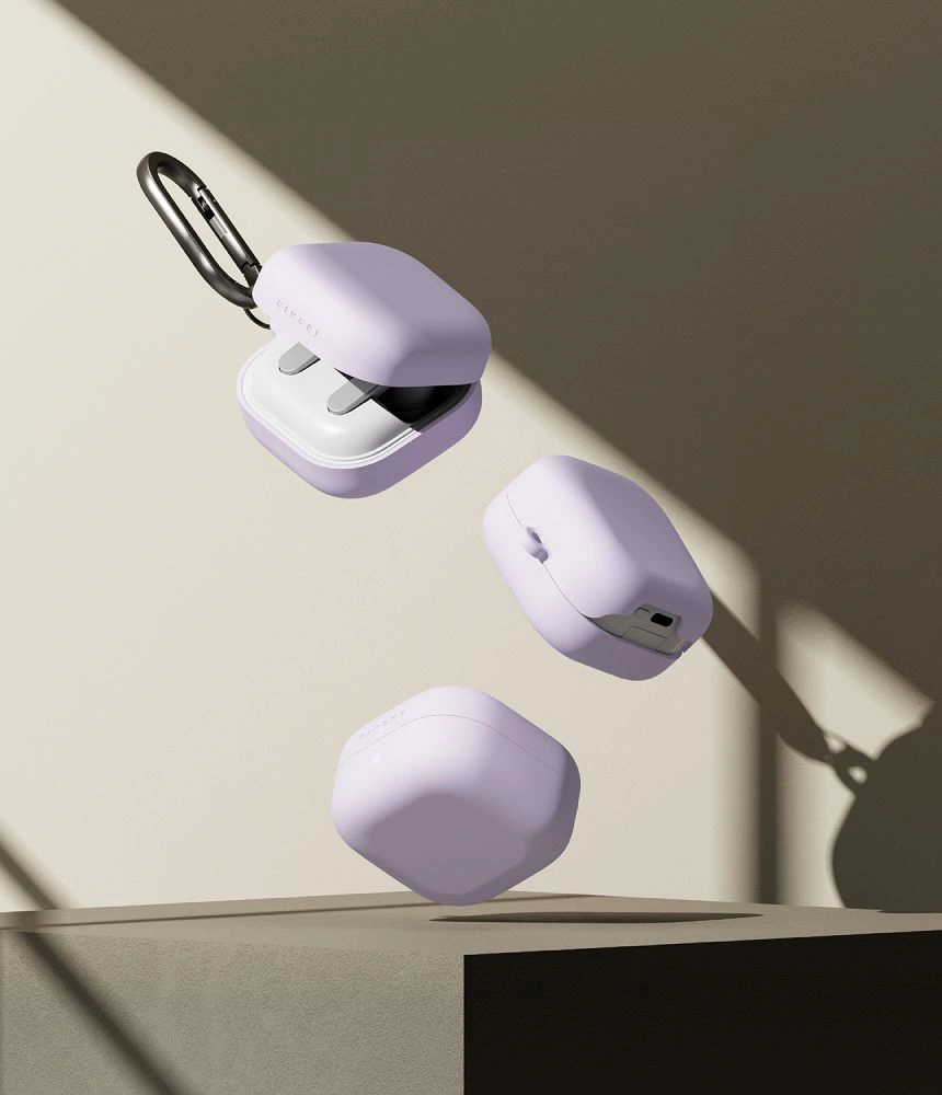 Kryt Ringke Silicone Samsung Galaxy Buds 4 / 4 Pro Light Purple