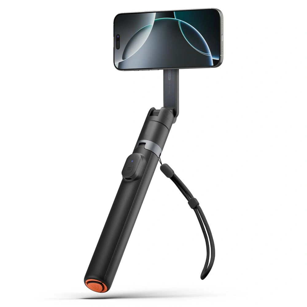 Kryt Spigen S581W MagSafe Bluetooth Selfie Stick Tripod Black