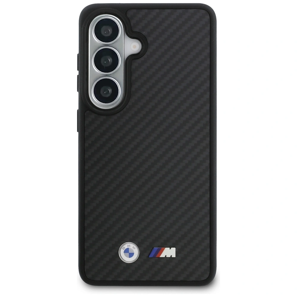 Kryt BMW M Kevlar Logo MagSafe Samsung Galaxy S26 black