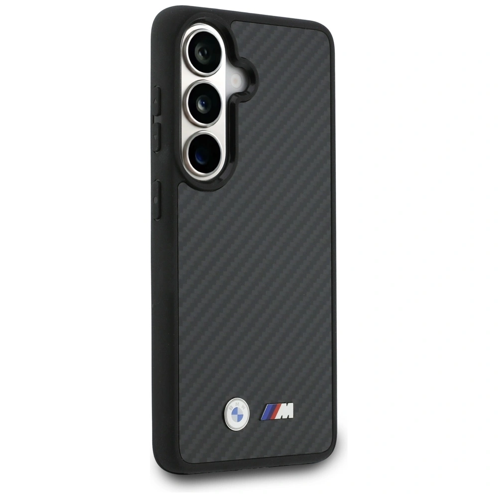 Kryt BMW M Kevlar Logo MagSafe Samsung Galaxy S26 black