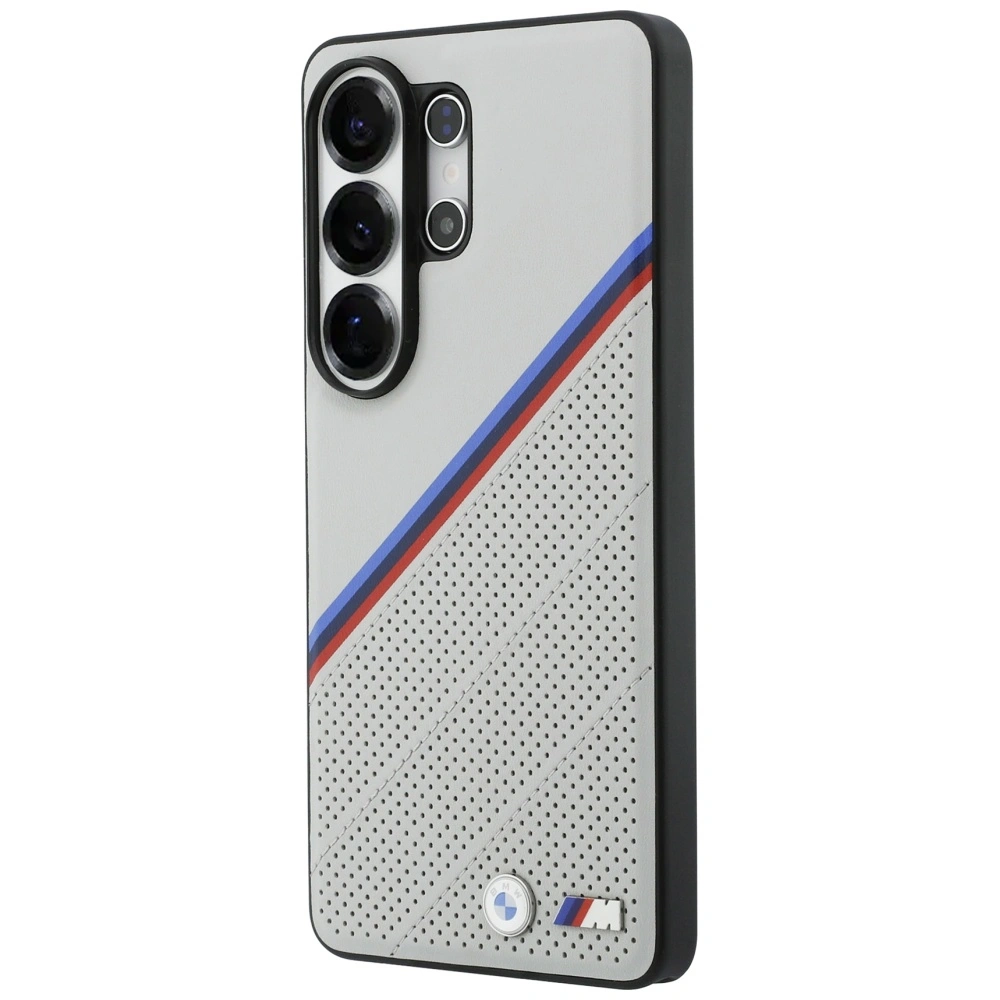Kryt BMW Tricolor Metal Logo MagSafe Samsung Galaxy S26 Ultra grey