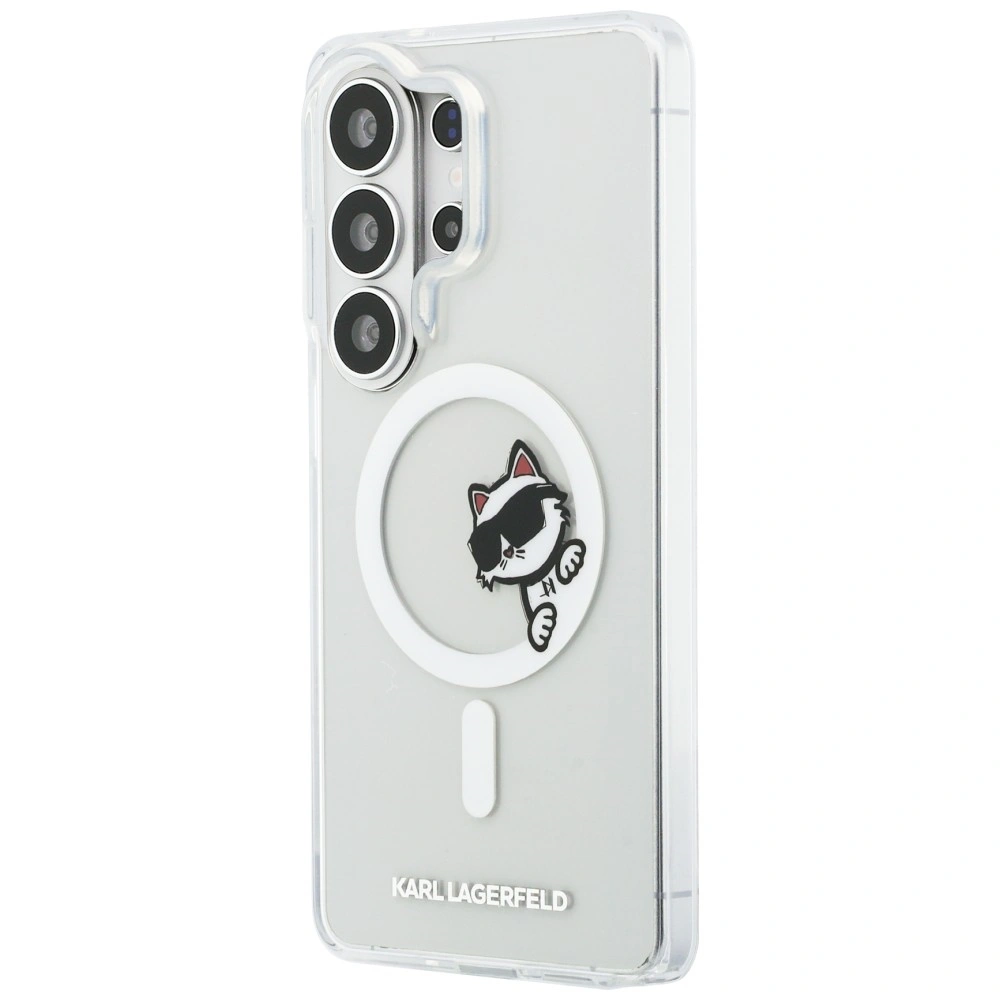 Kryt Karl Lagerfeld IML Peekaboo Choupette MagSafe Samsung Galaxy S26 Ultra clear