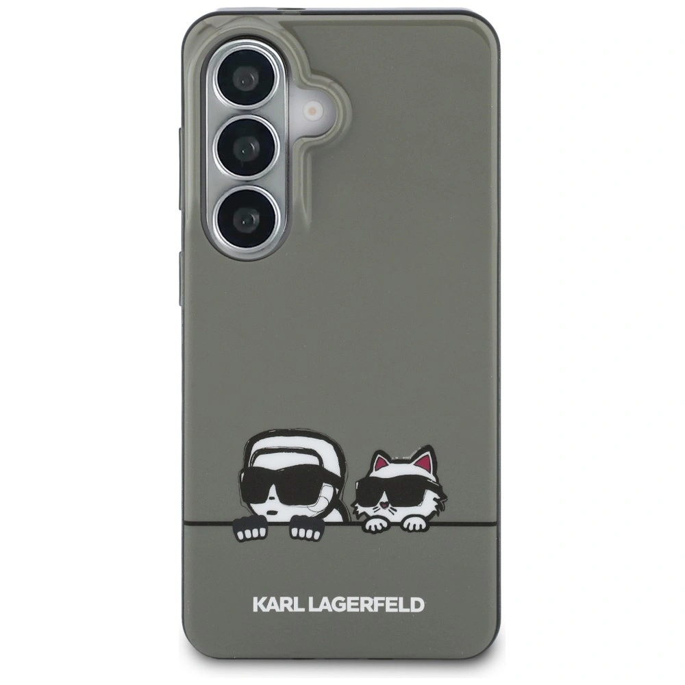 Kryt Karl Lagerfeld IML Peekaboo Karl&Choupette MagSafe Samsung Galaxy S26 black