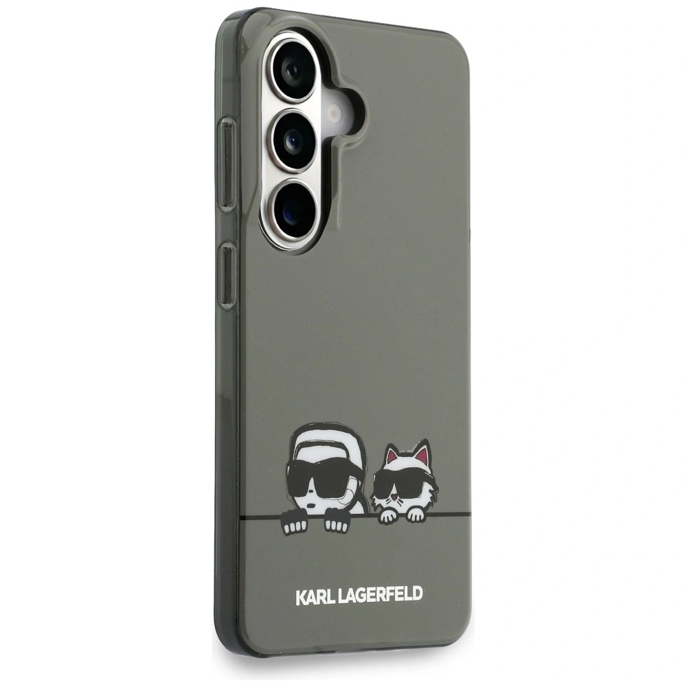Kryt Karl Lagerfeld IML Peekaboo Karl&Choupette MagSafe Samsung Galaxy S26 black