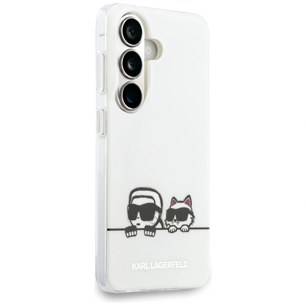 Kryt Karl Lagerfeld IML Peekaboo Karl&Choupette MagSafe Samsung Galaxy S26 Plus clear