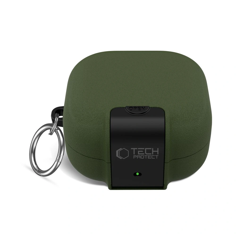 Kryt Tech-Protect Slim Hook Samsung Galaxy Buds 4 / 4 Pro Olive Green