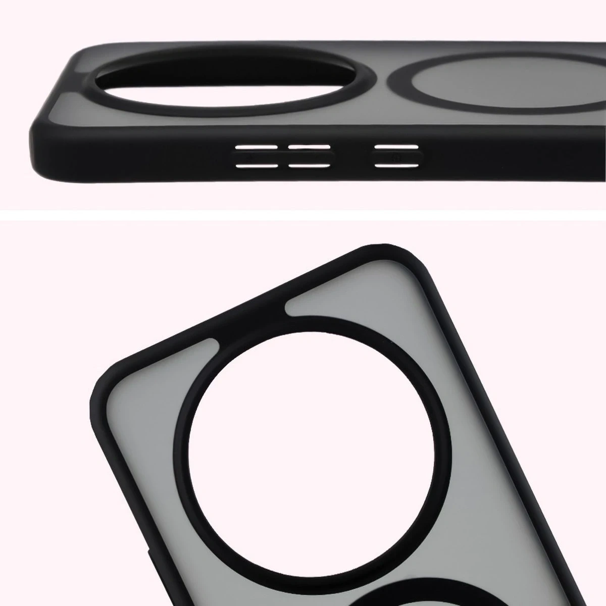 Kryt Bizon MatteO Magnetic Pack Honor Magic8 Lite smoky black