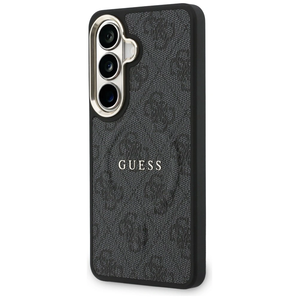 Kryt Guess 4G Embossed Ring MagSafe Samsung Galaxy S26+ Plus black