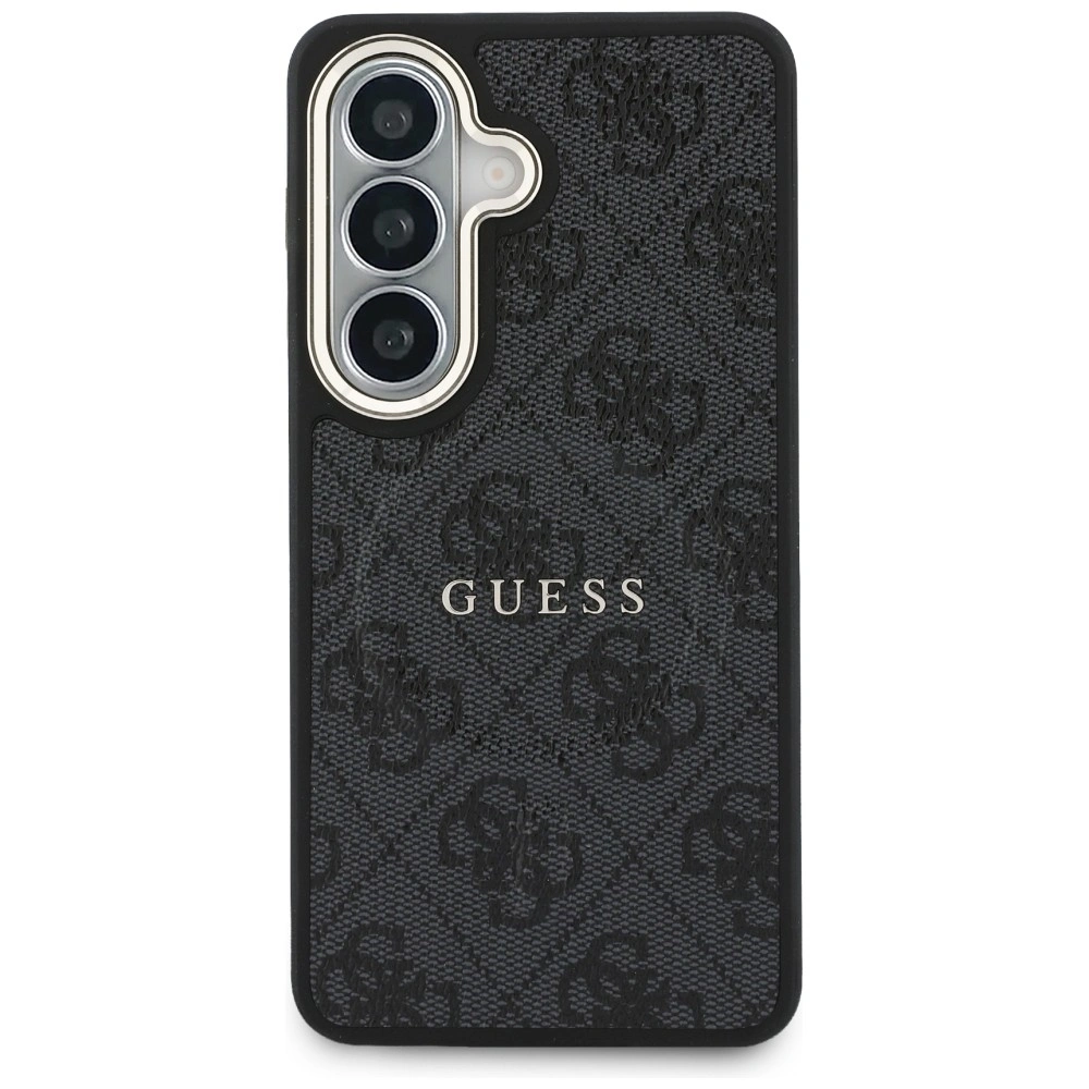 Kryt Guess 4G Embossed Ring MagSafe Samsung Galaxy S26+ Plus black